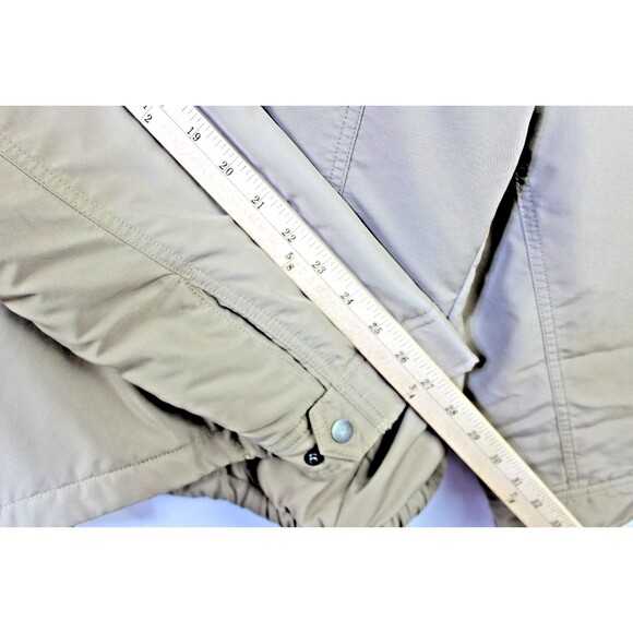 Columbia Northern Voyage Men's 4X Jacket Tan Water Resistant Fleece Lined - Picture 12 of 13